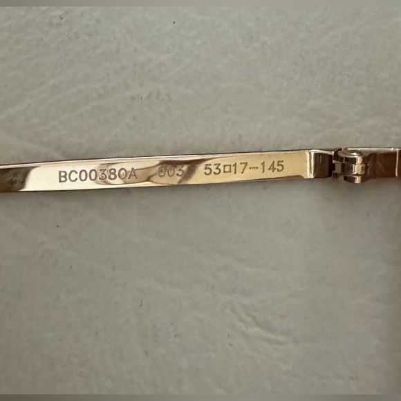 Boucheron BC00380A frames in nude pink - Picture 3 of 5